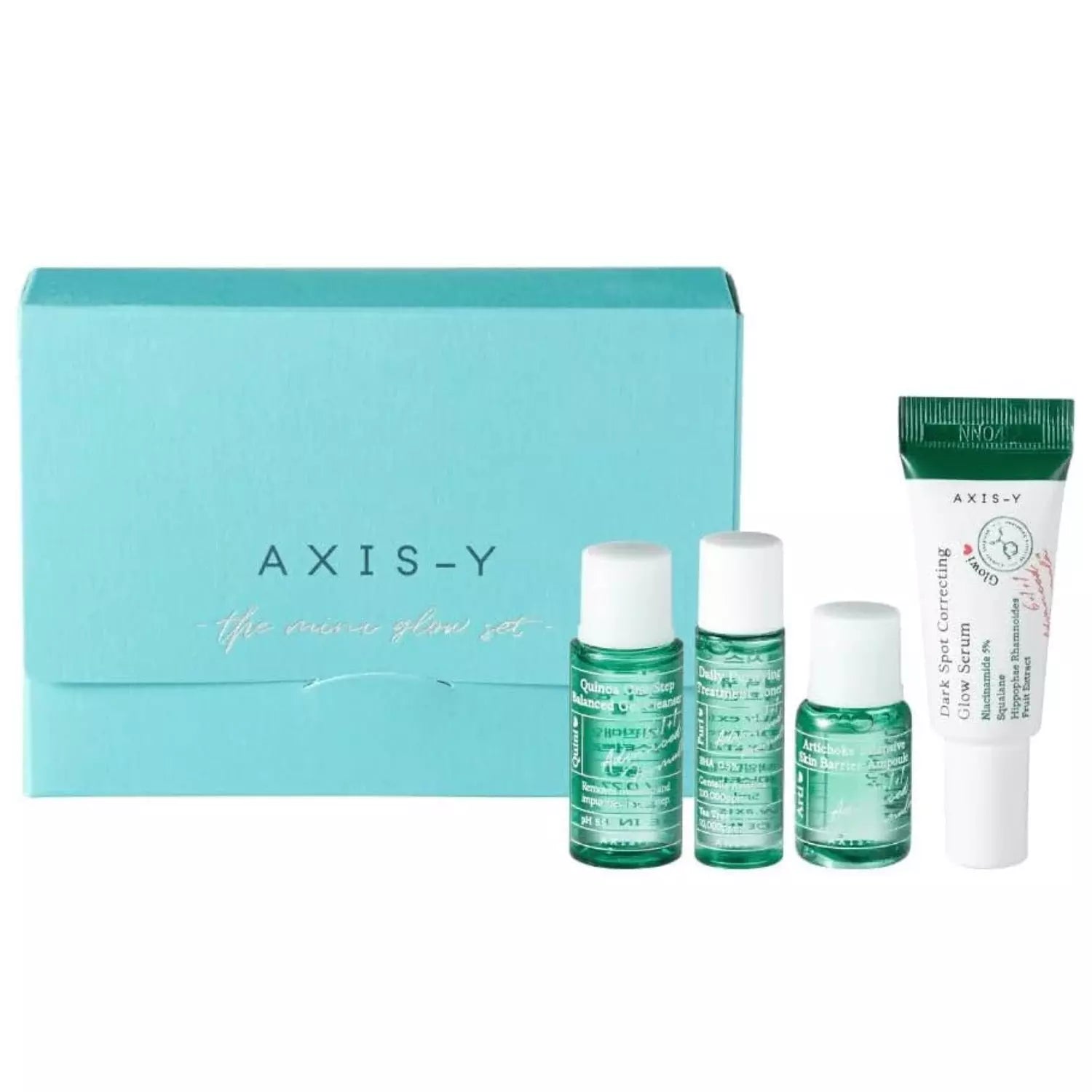 AXIS-Y Mini Glow Set – Travel size kit